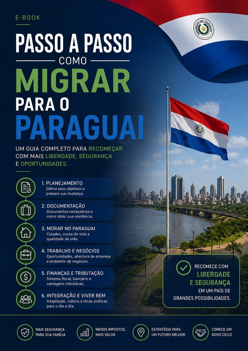 Capa do ebook Paraguai Passo a Passo