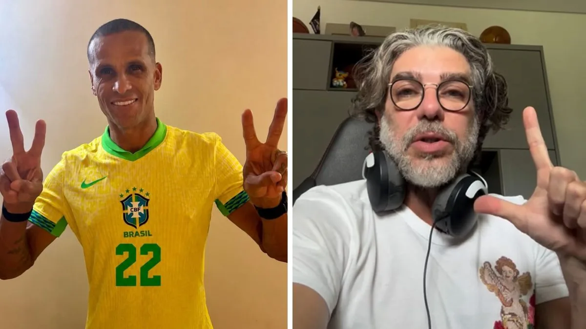 Rivaldo declara apoio a Flávio Bolsonaro e afirma: ‘Eu sou 22, meu voto é 22’