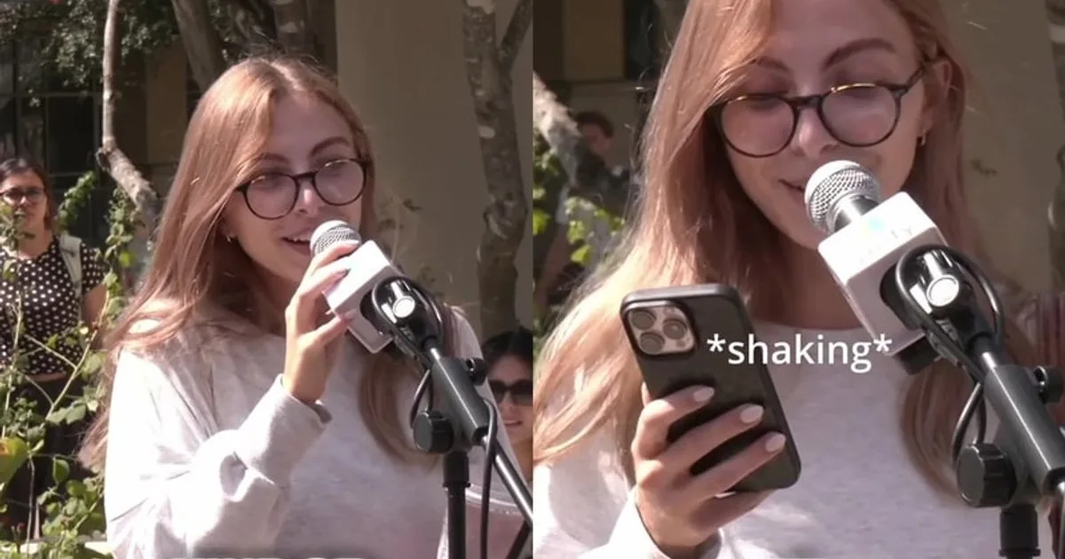 Estudante brasileira nos EUA viraliza ao recitar poema zombando do assassinato de Charlie Kirk