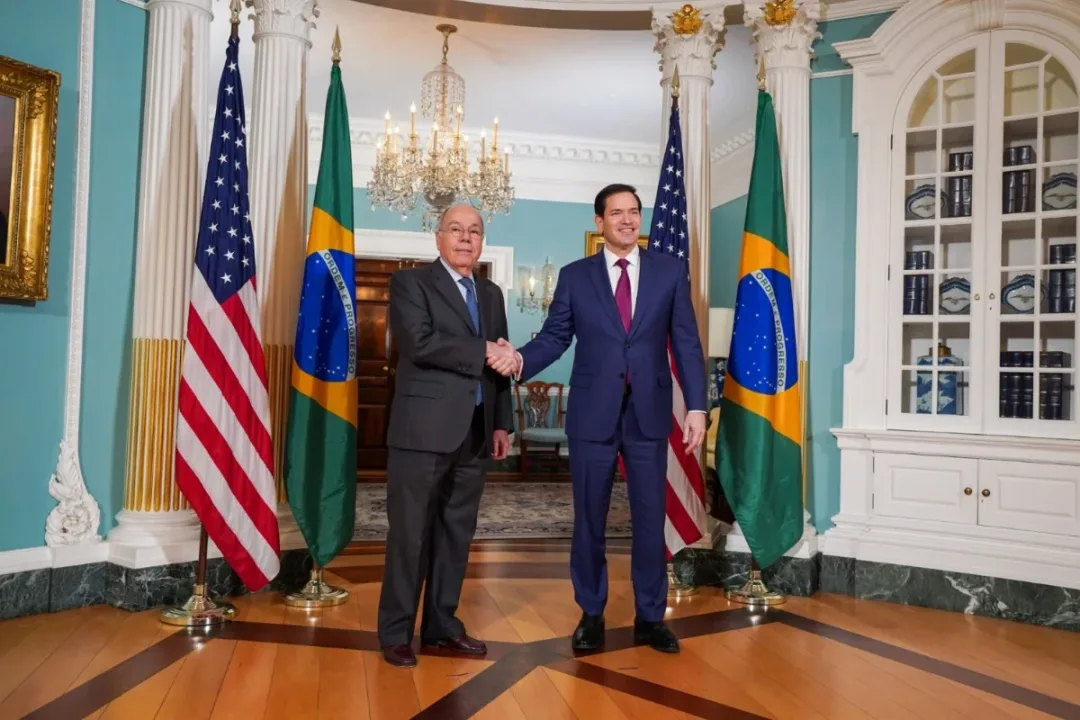 Mauro Vieira e Marco Rubio conversam no G20 e acertam nova reunião antes da cúpula de dezembro