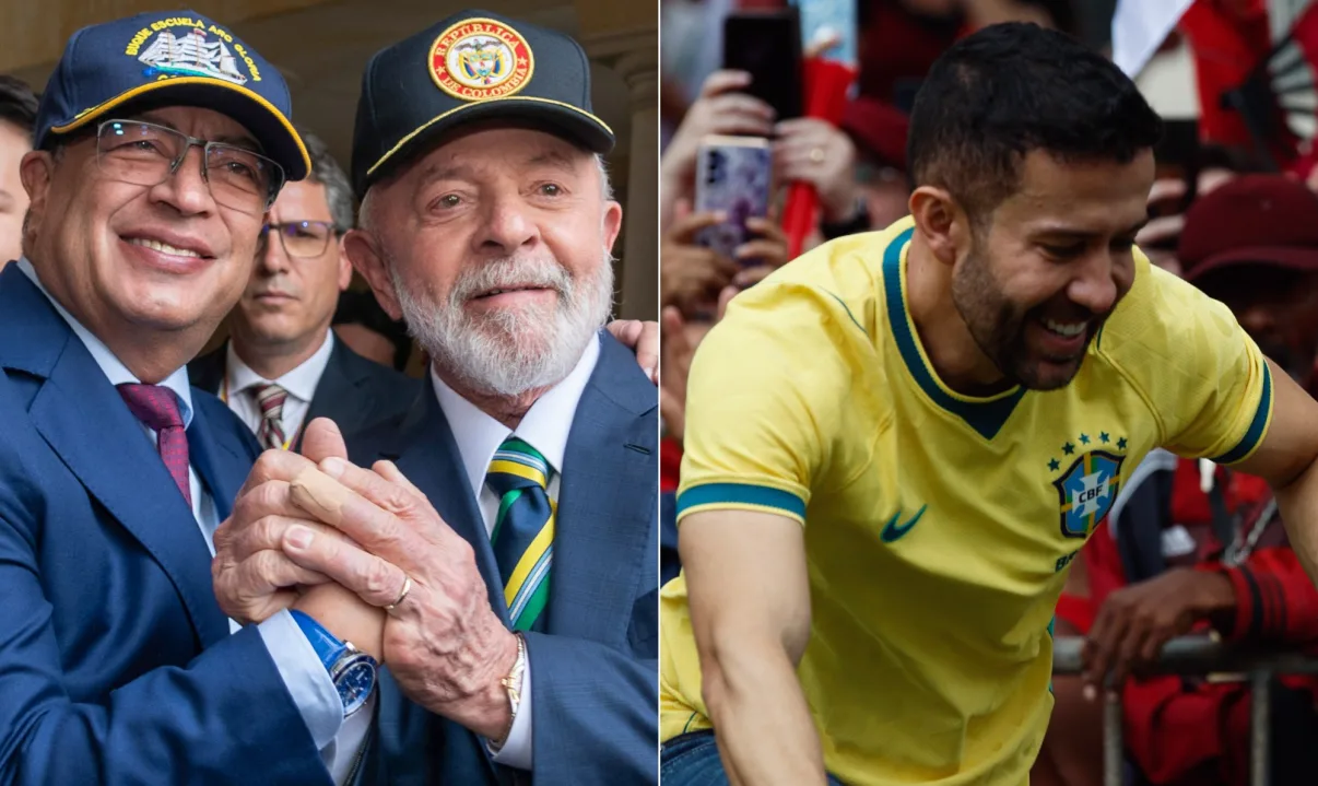 Gustavo Petro, Lula e André Janones