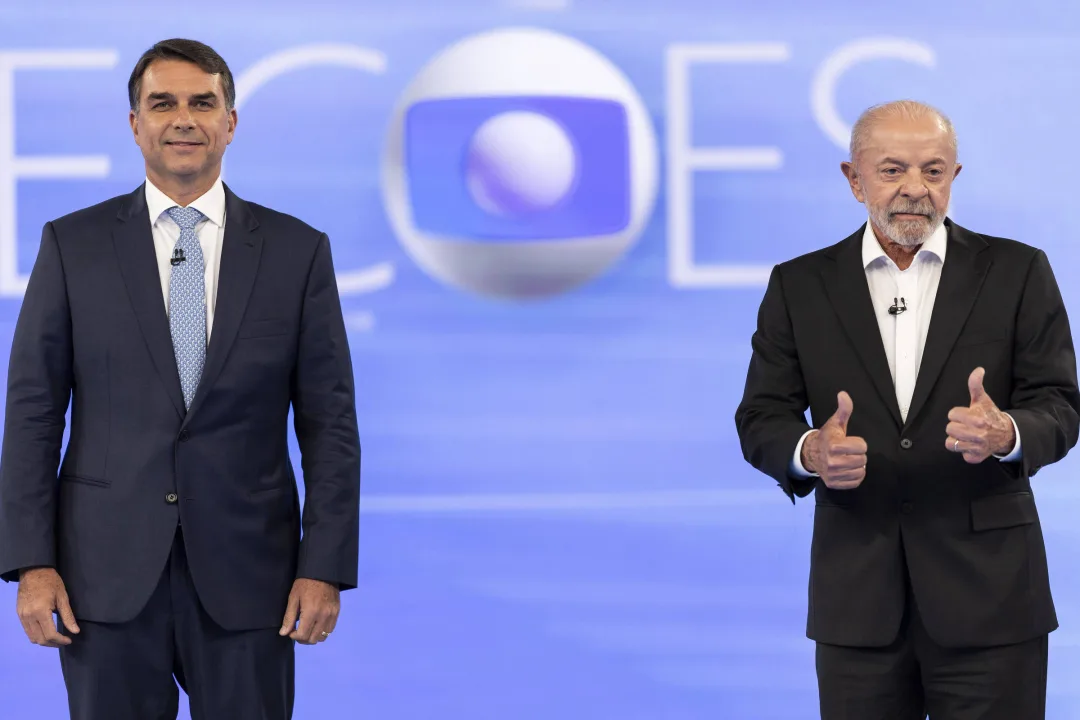 FLÁVIO NO DEBATE DA GLOBO: IDEIAS DE LULA “ERAM BOAS LÁ ATRÁS” E PROPÕE AMPLIAR LEI CONTRA MAUS-T...