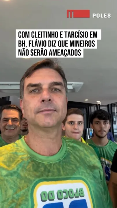FLÁVIO EM MINAS: “VOCÊS TERÃO UM PRESIDENTE QUE NÃO FAZ AMEAÇAS A VOCÊS E AO CLEITINHO”