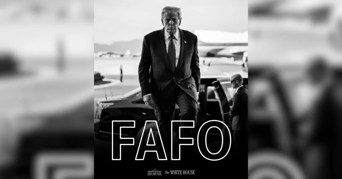 Advogado de Trump republica imagem FAFO e manda recado a Lula e Moraes
